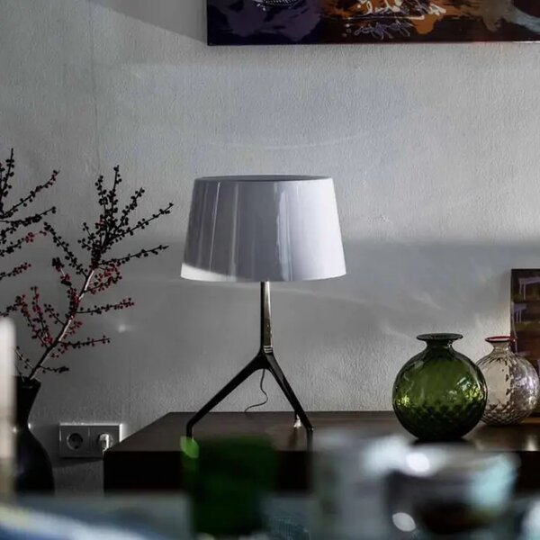 FOSCARINI LUMIERE XXS NAMIZNA SVETILKA SIVA/ČRNA KROMIRANA FN1910012C_24
