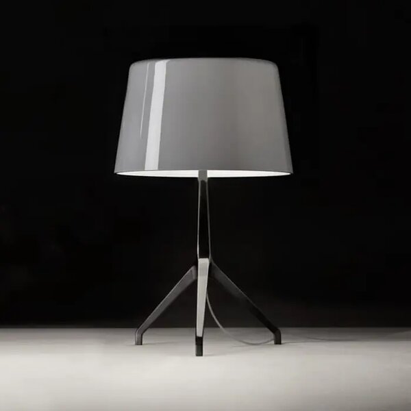 FOSCARINI LUMIERE XXS NAMIZNA SVETILKA SIVA/ČRNA KROMIRANA FN1910012C_24