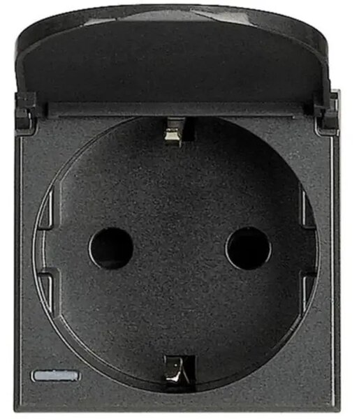 AXOLUTE VTIČNICA S POKROVOM. 2P+E/16A/250V 2M HS4141PW