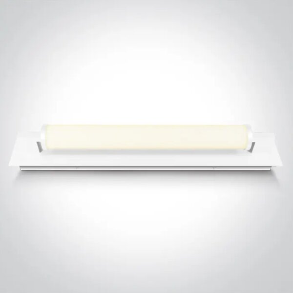 LED STENSKA LUČ ZA KOPALNICO CCTV 18W IP44 BELA DM38118K/W/V