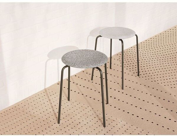 Fritz HansenFritz Hansen - Dot Stool Bela/Vijolična Fritz Hansen