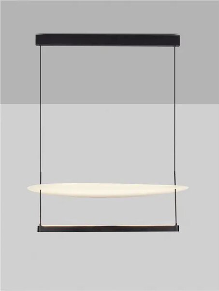 VISEČA LED SVETILKA DIONA/3000K/55W/3600Lm/ČRNO-BELA NL9580673