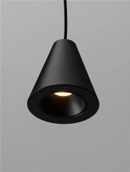 IRMOS VISEČA LED SVETILKA /3000K/5W/371Lm/ČRNA NL9695113