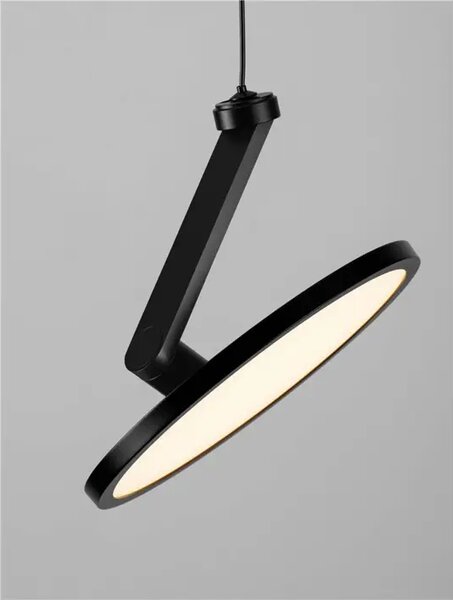 OPI VISEČA LED SVETILKA /3000K/14W/1085Lm/ČRNA NL9695111