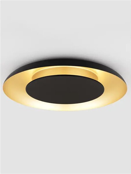 STROPNA LED SVETILKA EPOS /2700-4000K/38W/2200Lm/ČRNA IN ZLATA NL9345707