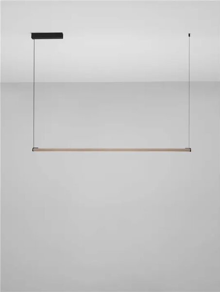 VISEČA LED SVETILKA LIOS/3000K/28W/723Lm/ŠAMPANJEC ZLATA NL9088111