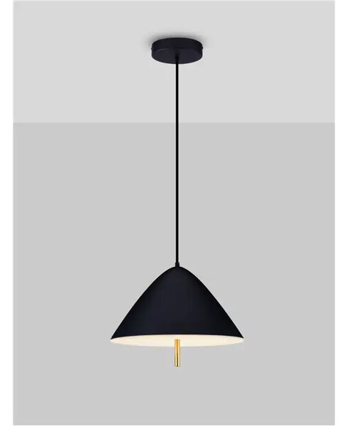 OROS VISEČA LED SVETILKA/3000K/17W/917Lm/ČRNA NL9695288
