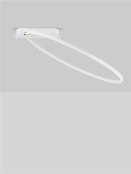 STROPNA SVETILKA KIKLOS LED/3000K/30W/1345Lm/BELA NL9248173