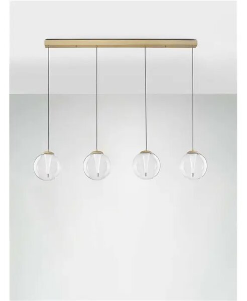 VISEČA LED SVETILKA GI /3000K/25W/1765Lm/ZLATA NL9416941