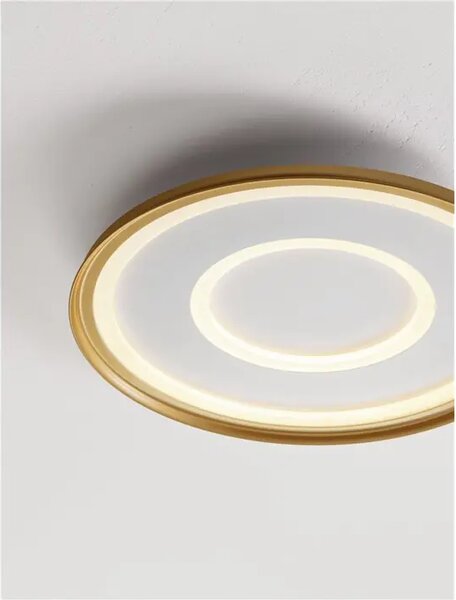 STROPNA SVETILKA FIGIN LED/2700-5000K/40W/2244Lm/ZLATA NL9248179