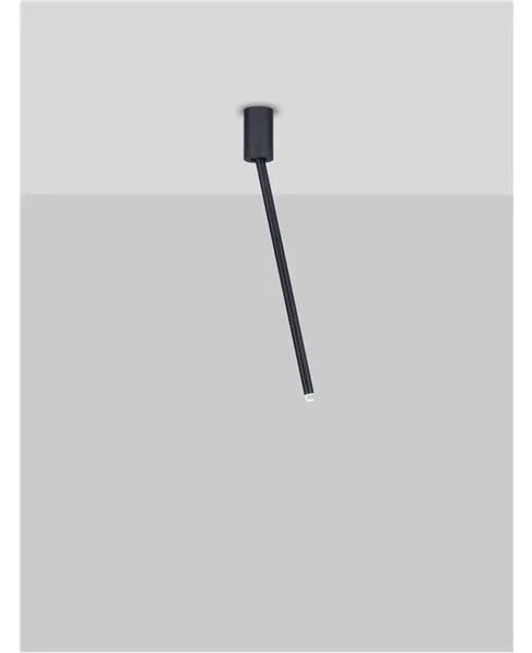 STROPNA SVETILKA ORNOS LED /3000K/4W/177Lm/ČRNA NL9232141
