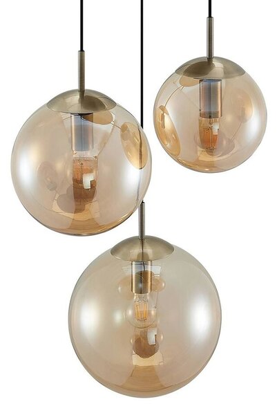 LindbyLindby - Teeja 3 Cluster Pendant Amber Lindby