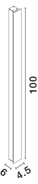 ZUNANJA STENSKA SVETILKA PATH \r\nLED 19 W 386 Lm \r\n3000K IP65 \r\nBELA NL9030710