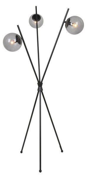 LucandeLucande - Sotiana Floor Lamp Black Lucande