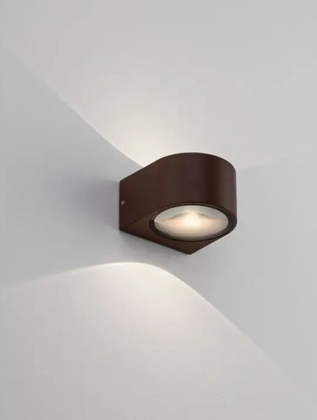 ZUNANJA STENSKA SVETILKA OPERA LED 11 W 950 Lm IP54 3000K RJAVA NL9030938