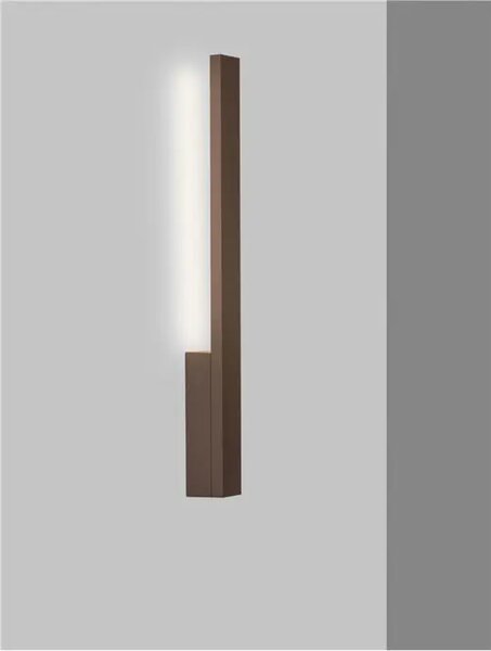 ZUNANJA STENSKA SVETILKA ISOS LED 6 W 517 Lm IP65 3000 K RJAVA NL9030102