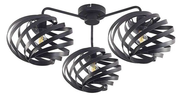 LindbyLindby - Niobano 3 Ceiling Lamp Black Lindby