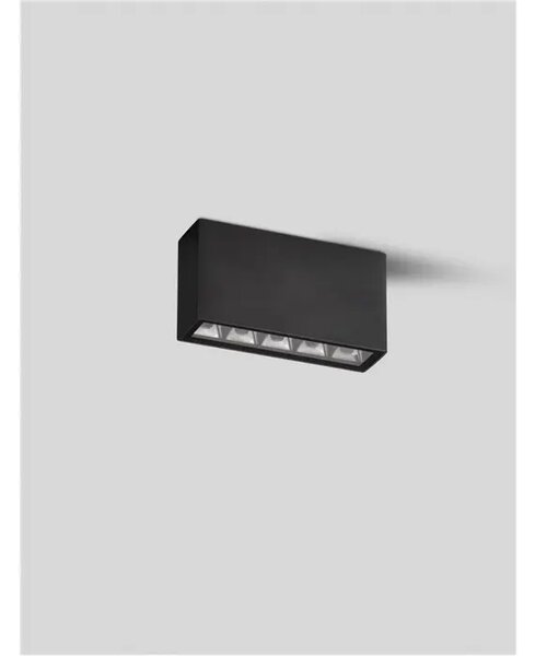 ZUNANJA STROPNA SVETILKA JAX \\r\\nLED 7 W 560 lm \\r\\nIP65 3000K\\r\\n ANTRACIT NL9050703