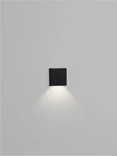 ZUNANJA STENSKA SVETILKA IKO LED 1 W 40 lm IP67 3000K ČRNA NL9019220