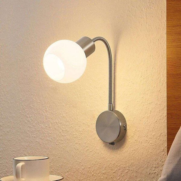 LindbyLindby - Lioma Wall Lamp Nickel Lindby