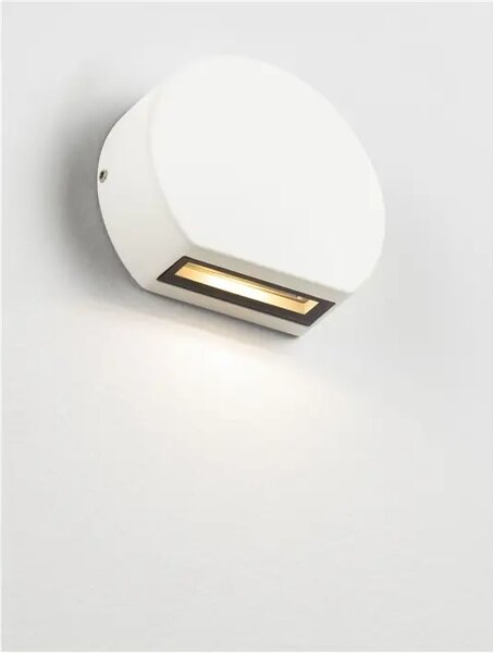 ZUNANJA SVETILKA SANGO, STEKLO 102Lm IP54 3000K BELA NL9136434
