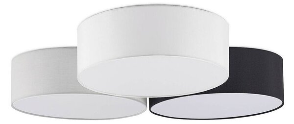 LindbyLindby - Janita 3 LED Stropna Svetilka Grey/Black/White Lindby