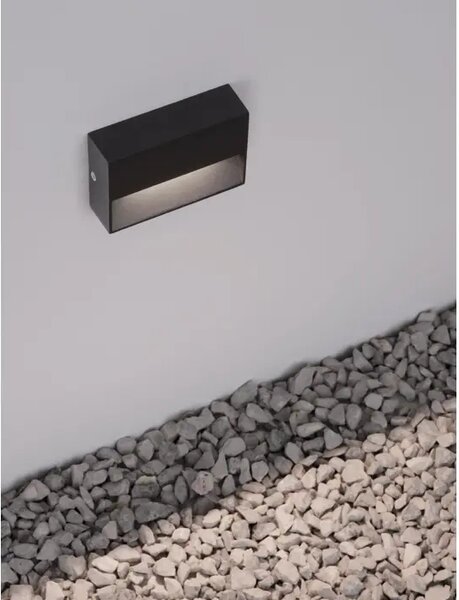 STENSKA SVETILKA LED 1,5 W 34 lm 3000 K IP54 ANTRACIT NL9492690