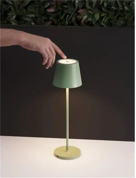 ZUNANJA NAMIZNA SVETILKA CECI LED 2W/3000K/192lm IP54 ZELENA NL9223405