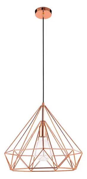 VISEČA SVETILKA ZAIR 1x60W/E27 BAKRENA KOVINA #48CM NL7140073#