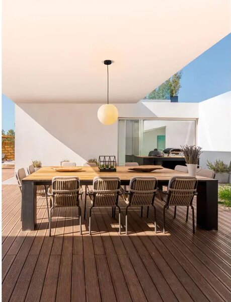 ZUNANJA VISEČA SVETILKA MOON IP65 E14 1x5 W BELA NL9186714
