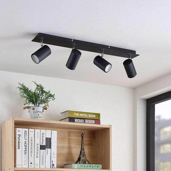 LindbyLindby - Joffrey 4 Ceiling Lamp L70 Black Lindby