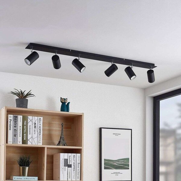 LindbyLindby - Joffrey 6 Ceiling Lamp Black Lindby