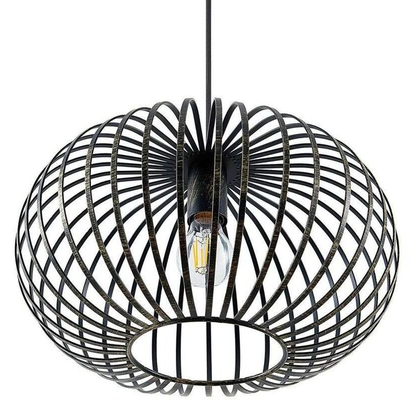 LindbyLindby - Rosalea Pendant Black/Brass Lindby