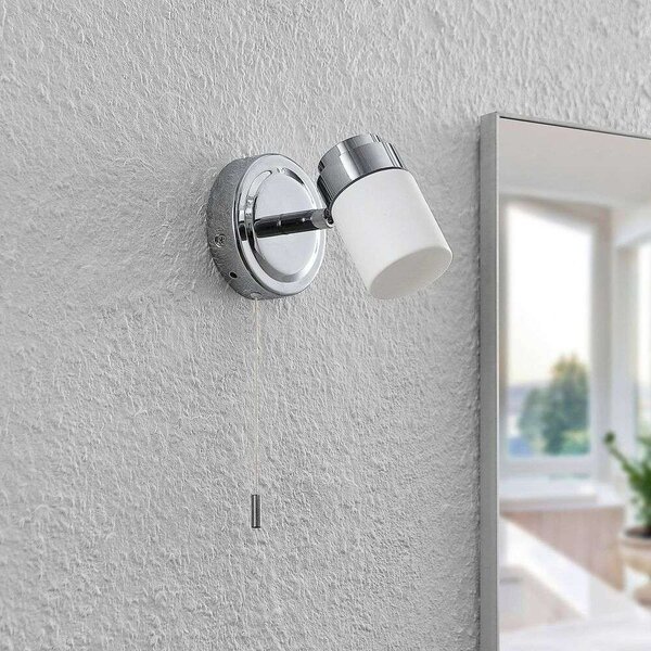 LindbyLindby - Aikaterini Wall Lamp Chrome Lindby