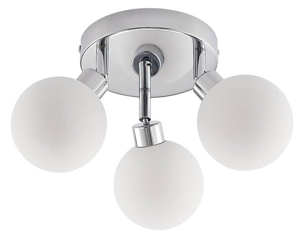 LindbyLindby - Zaniba 3 Round Ceiling Lamp Chrome Lindby