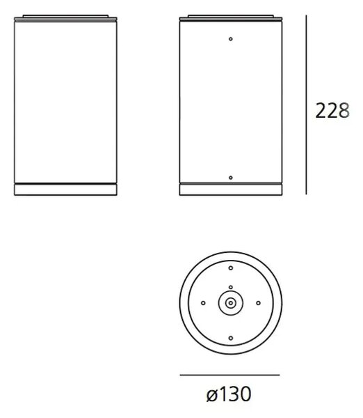 CALUMET 13 NADSTROPNI REFLEKTOR ANTRACIT 7,5 W 3000 K 554 lm AR41961LW10