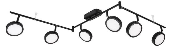 LindbyLindby - Neros 6 Ceiling Lamp Black Lindby