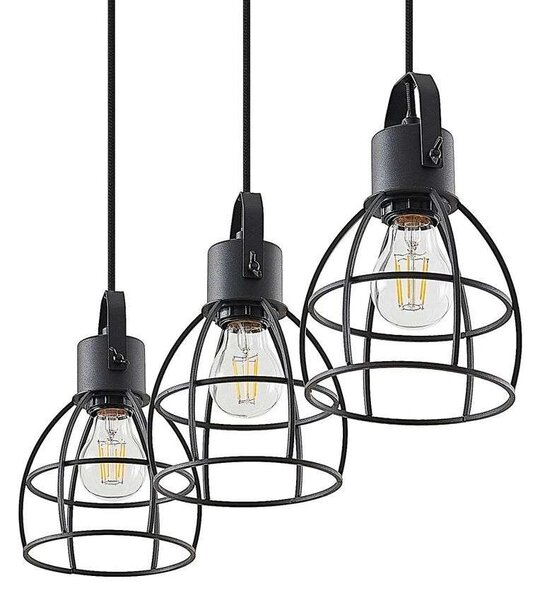 LindbyLindby - Flintos 3 Pendant Black Lindby