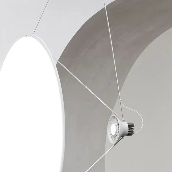 AMISOL LED VISEČA SVETILKA 110 KIT 53W 3000K dim. DALI BELA LP1D910S000002+LP1D910/200002