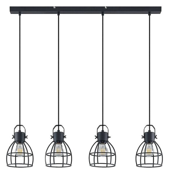 LindbyLindby - Flintos 4 Pendant Black Lindby