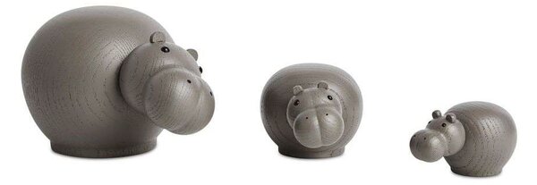 WoudWoud - Hibo Hippopotamus Medium Taupe Woud