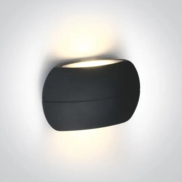 STENSKA SVETILKA LED/2×3W/3000K/2x210lm/230V/IP54 ANTRACIT DM67378/AN/W#