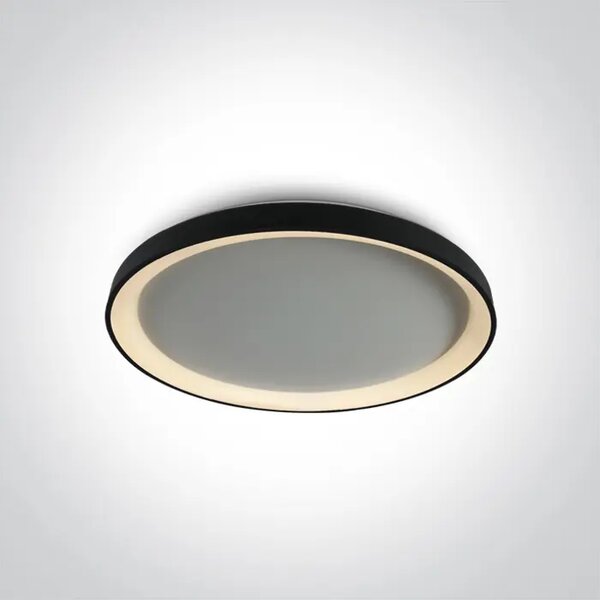STROPNA SVETILKA LED/48W/2700K-3000K-4000K/4080Lm/230V fi580mm ČRNA DM62148L/B/V