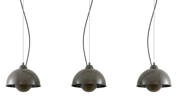 LindbyLindby - Gretja 3 Pendant Dark Grey Lindby