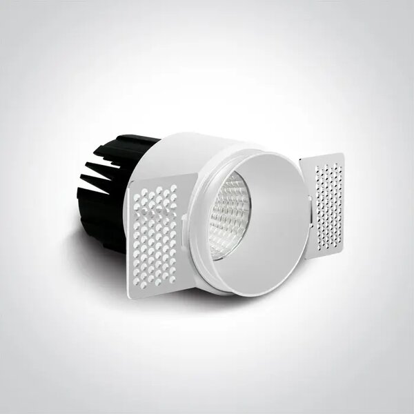 VGRADNA SVETILKA LED COB 12W CCT 2-STOPENJSKA BREZ OKVIRJA TEMNA SVETLOBA 700mA BELA DM10112BTR/W/V