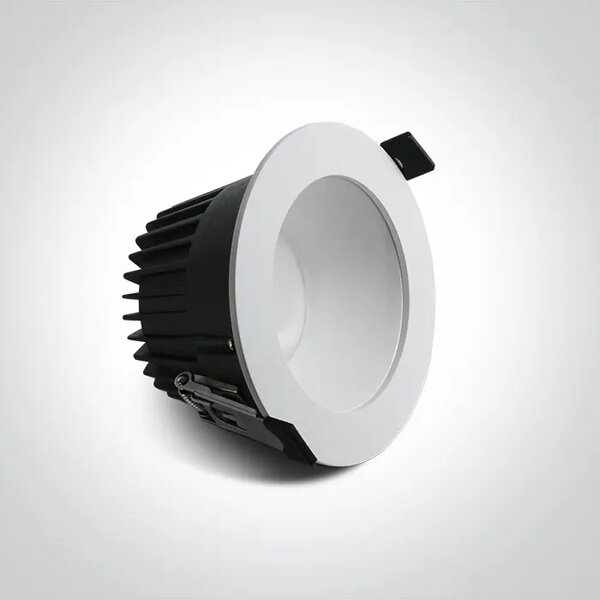 VGRADNA LED SVETILKA 12W CCT IP20 TEMNO BELA DM10112ED/W/V