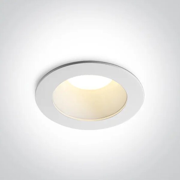 VGRADNA LED SVETILKA 12W CCT IP20 TEMNO BELA DM10112ED/W/V