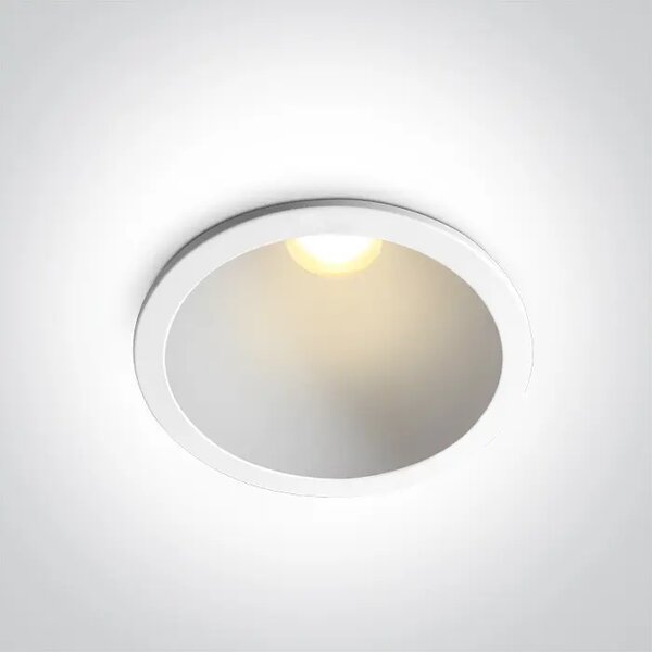 VGRADNA LED SVETILKA 15W CCT IP20 TEMNO BELA DM10115D/W/V
