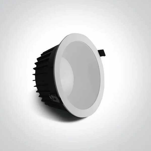 VGRADNA LED SVETILKA 40W CCT IP20 TEMNO BELA DM10140ED/W/V