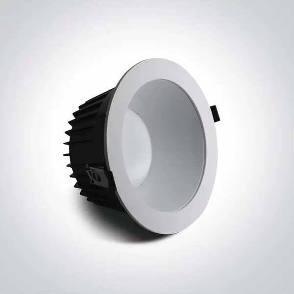 VGRADNA LED SVETILKA 30W CTV IP20 TEMNO BELA DM10130ED/W/V